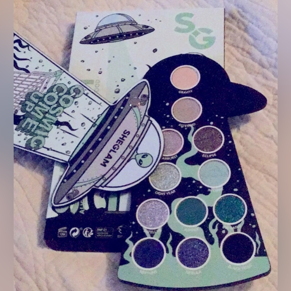 New Sheglam Alien Mood Eyeshadow Palette Sealed